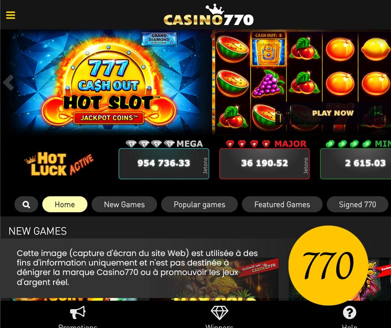 online casino casino770 official website