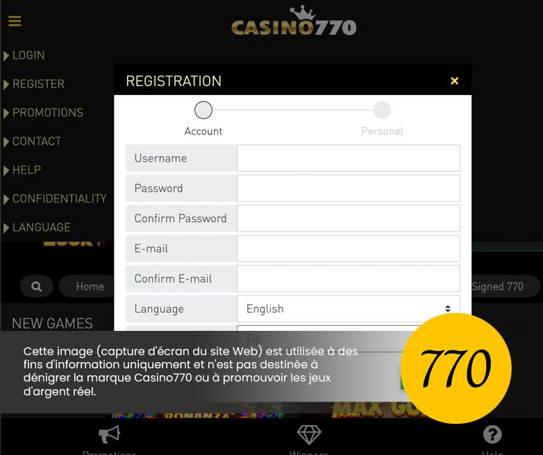 online casino casino770 official website