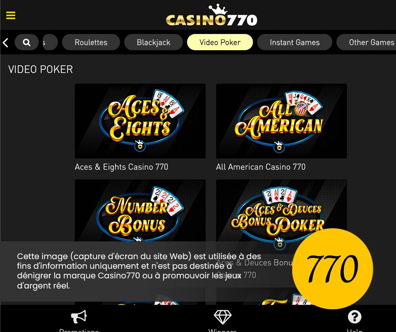 online casino casino770 official website